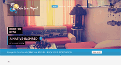 Desktop Screenshot of cabosanmiguelresort.com